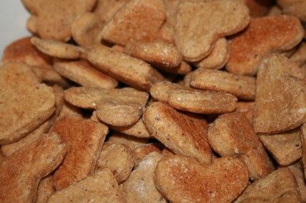 Maggie's Hearts from the Green Dog Cookie Co.