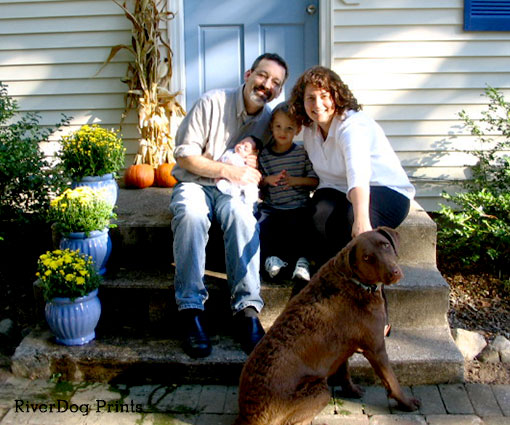 Welcome home, Eli, in 2005.