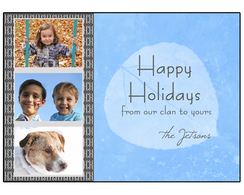 Aspen Digital Design Holiday Photo Card
