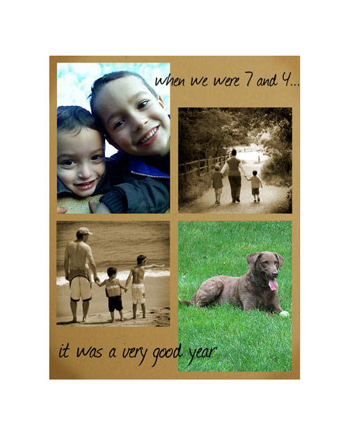 Our Happy New Year Card