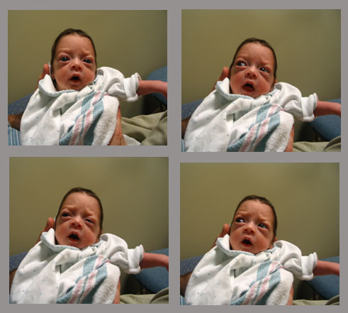 Eli's 1st Photo Session without being attached to the monitors.  That was a BIG day.  It was scary freedom in that Family Room in the hospital.