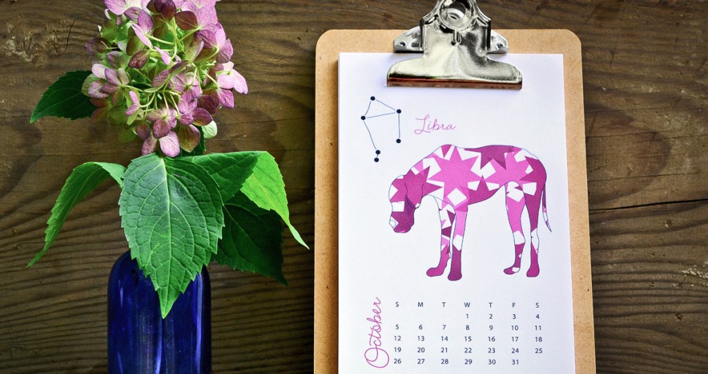 dog zodiac calendar