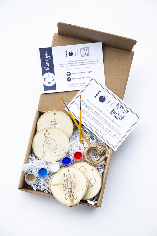 Painted by the Shore Christmas DIY in a Box